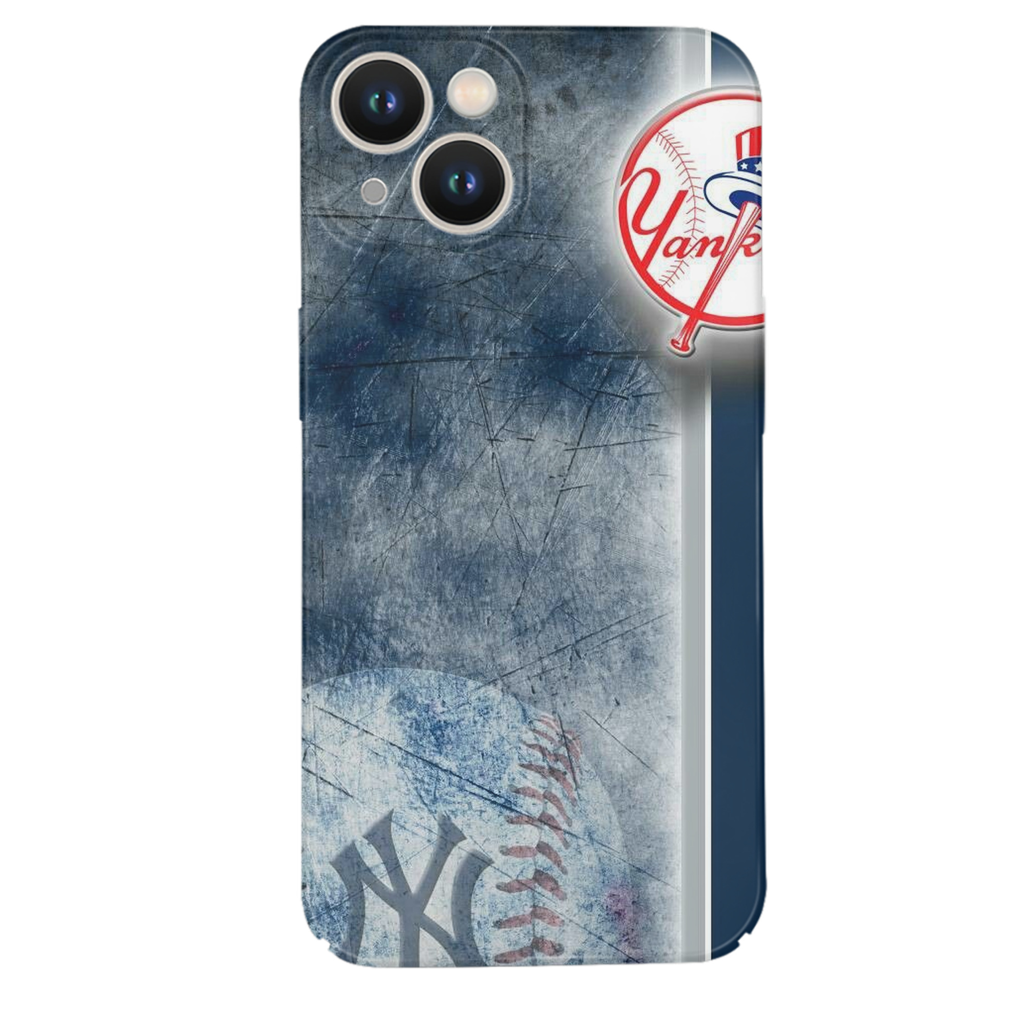 New York Yankees 150 IPhone 14 Series Full-Cover Hard Case – Shockproof With Raised Camera Protection – Precise Cutouts, Wireless Charging Compatible – Durable, Anti-Yellowing, Easy To Clean